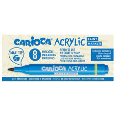 Box 8 Paint Marker Acrilico - Punta Maxi