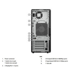 Z2 G1i Workstation AI Wolf Pro Security Edition 285K, RAM 64 GB, SSD 1.024 GB