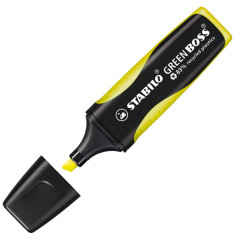Evidenziatore Green Boss - punta a scalpello