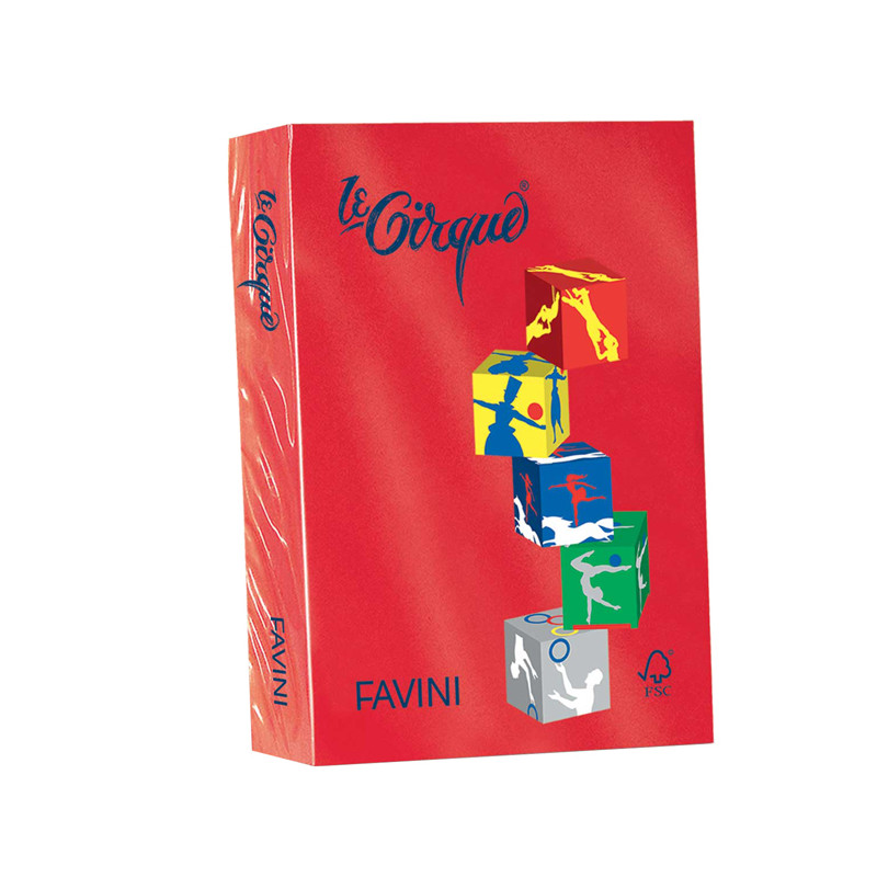 Carta LECIRQUE Colori Intensi - Formato A4 - 160gr - Risma da 250 Fogli