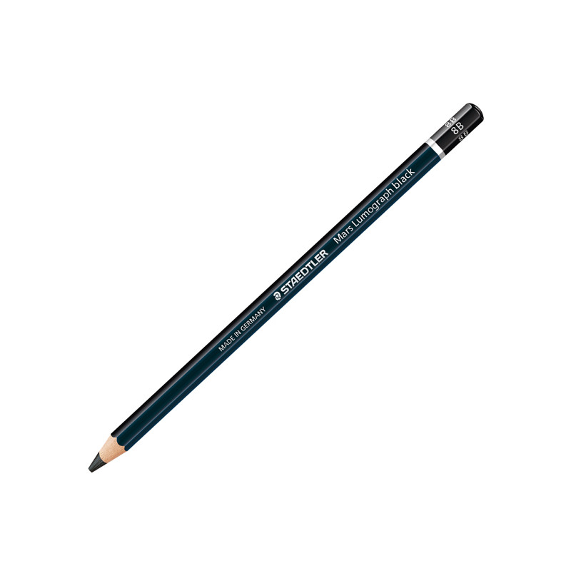 Matita di grafite tipo carboncino Mars Lumograph Black - Varie Gradazioni