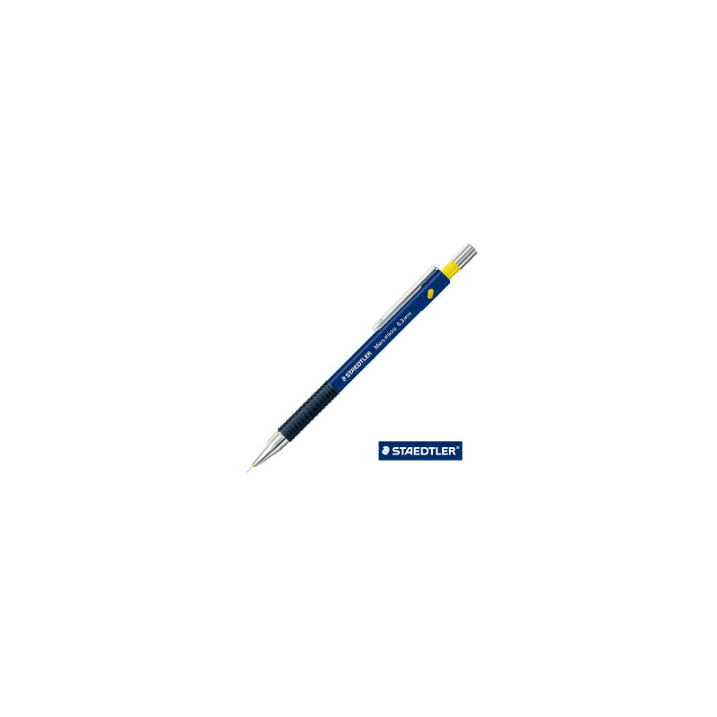 Portamine Marsmicro 775 - Fusto Blu e Nero - Impugnatura in Gomma