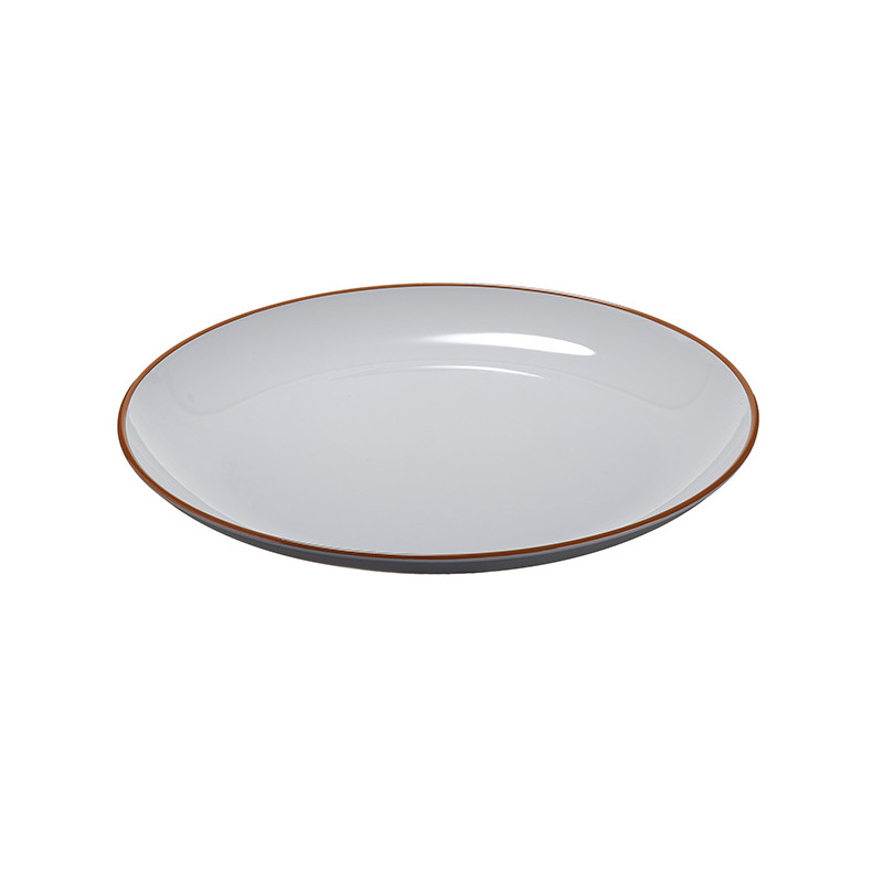 Piatto piano in rPET Ø27,5x2,8cm