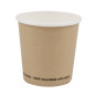 Conf 50 Bicchieri caffè' in carta 75ml avana Signor Bio