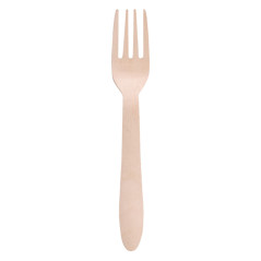 Conf 100 posate monouso in legno 16cm Signor Bio