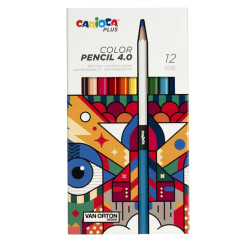 Matita colorata Color Pencil 4.0 - mina 4 mm - colori assortiti - Carioca Plus