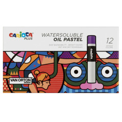 Pastello a olio - lunghezza 60 mm - colori assortiti - Carioca Plus