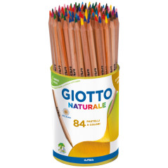 Barattolo 84 Pastelli Diametro Mina 3,80 Mm - Colori Assortiti