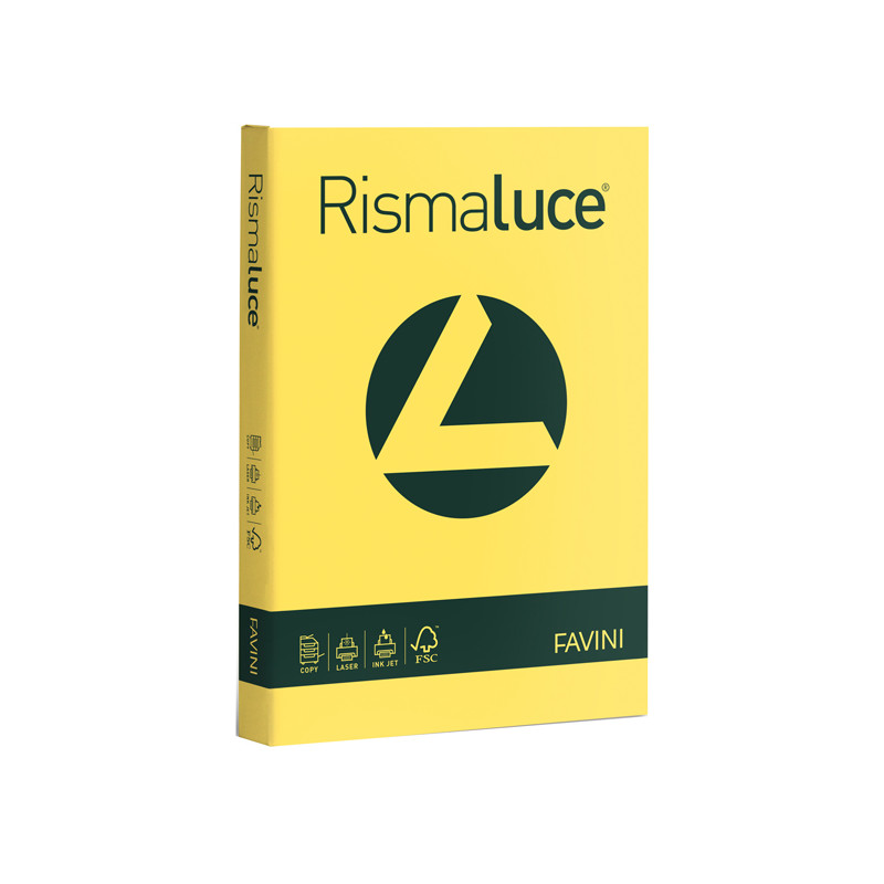 Carta RISMALUCE - Formato A4 - 140gr - Confezione da 200 Fogli