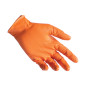 Confezione 50 Guanti In Nitrile N85 - ultra resistenti - arancione