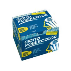 Scatola 100 Gessetti Tondi Giotto - Bianchi o Colorati