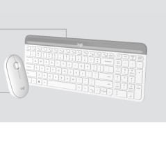Kit Tastiera e Mouse LOGITECH MK470 OffWhite