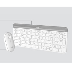 Kit Tastiera e Mouse LOGITECH MK470 OffWhite