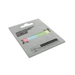 Dispencer 4 Segnapagina 40 Fg 20x50 Carta Riciclata 100%