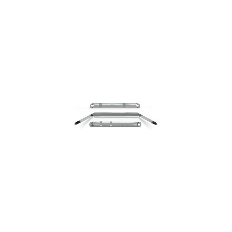 Pressini fermafogli - fastener in metallo - passo 8 cm - confezione da 50 pz