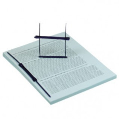 Pressini fermafogli - fastener in plastica - passo 8 cm - blu - confezione da 12 pz