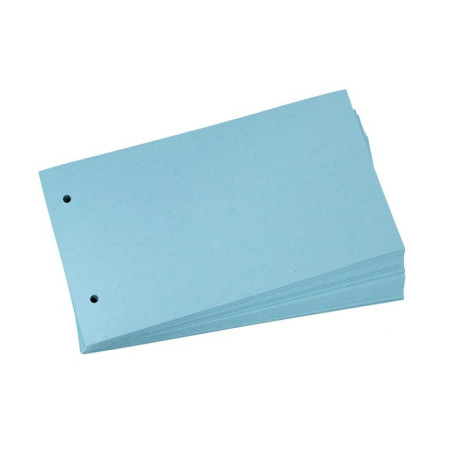 Divisori orizzontali in Cartoncino - Confezione da 100 pz neutri senza tasti - 14x25 cm