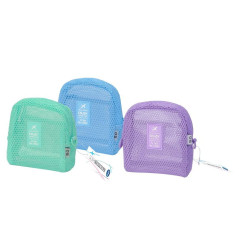 Zip bag beauty piccola - colori assortiti - 13,5×13,5×5,5 cm
