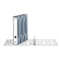 Cartella con custodia per tabulati Secretaire - 4 anelli a D - 12x25 cm