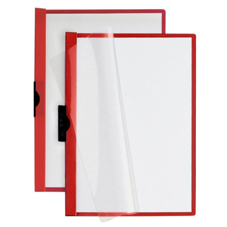 Cartellina con clip mm 8 - PVC - 29,7x21 cm