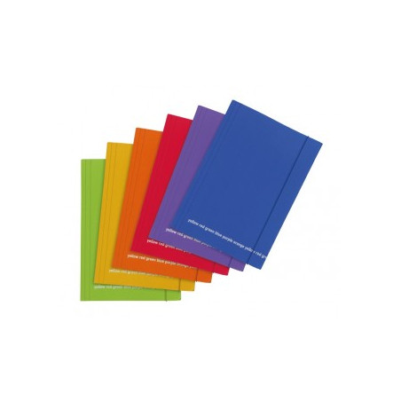 Cartellina con elastico Happy Color- 33x24 cm - colori assortiti