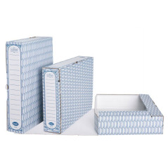Scatole Archivio Dorso 8cm New Secretaire Confezione 10Pz