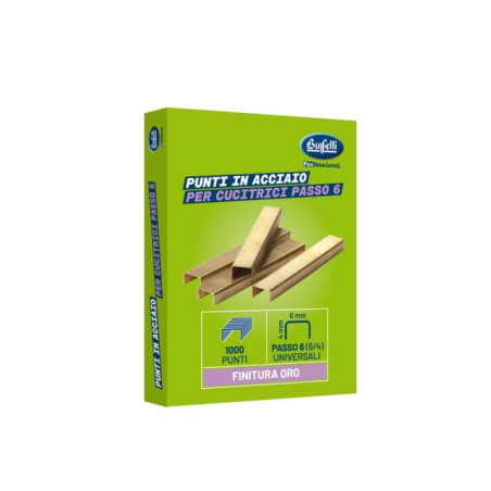 Coonfezione da 1000 Punti Superior - Passo 6/4 mm