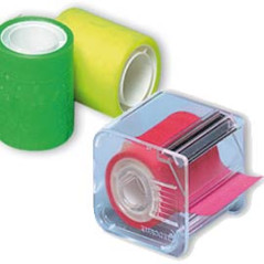 Nastro adesivo con dispenser Memograph - 50 mm x 10 m - PVC