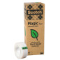 Nastro adesivo Magic 900 - 19 mm x 33 m - acrilico - trasparente - Value Pack 9 rotoli