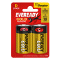 Blister 2 Pile Torcia - D - LR20 -eveready Gold - Alcalina