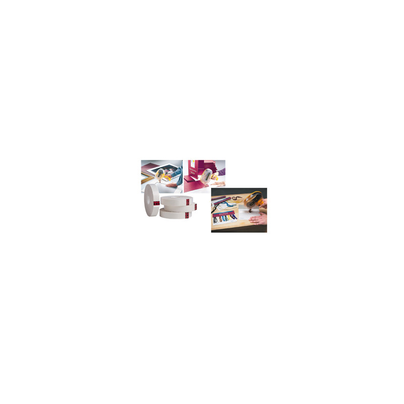 Conf. 12 Nastro Biadesivo Scotch® 55mtx12mm 924-1255 S/supporto X Dispenser Atg