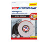 Nastro biadesivo Powerbond Ultra Strong - 19 mm x 1,5 m - acrilico - bianco