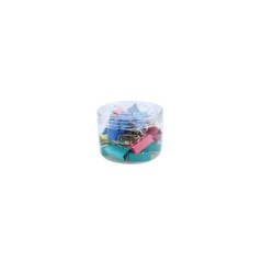Molle double clip colorate - colori assortiti