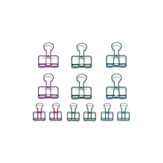 Molle double clip wire - metallizzate colori assortiti