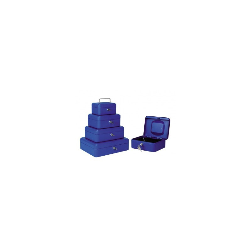 Cassetta P.valori Blu - Formato 25x18x9 cm