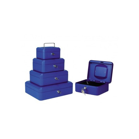 Cassetta P.valori Blu - Formato 25x18x9 cm
