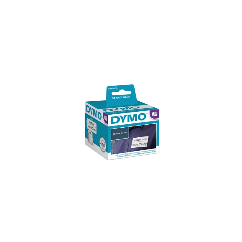 Rotolo 220 Etichette Spedizione/Badge 54x101mm per LW 990140