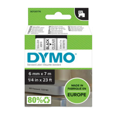 Nastro D1 standard - 6 mm x 7 mt - Poliestere