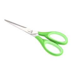 Forbici impugnatura simmetrica soft antiscivolo - Lunghezza lama 21 cm - colori assortiti