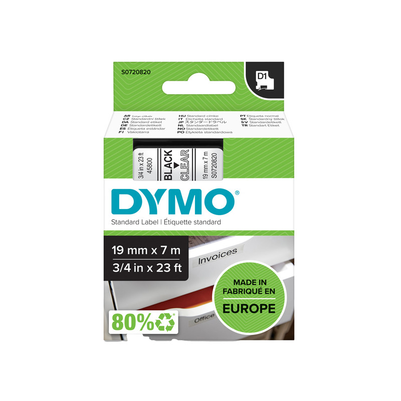Nastro Tipo D1 - 19mm x 7mt - Poliestere