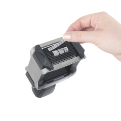 Timbro Professional datario 3 testi 5430 + RICEVUTO/PAGATO/REGISTRATO - 4 mm - autoinchiostrante