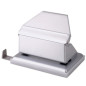 Perforatore 888 - max 10 fogli - 2 fori - passo 8 cm - alluminio