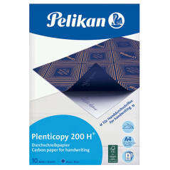 Carta da ricalco Plenticopy 200H - A4 - blu - Confezione da 10 fogli