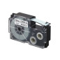 Nastro Casio 12mm X 8mt Nero su Trasparente