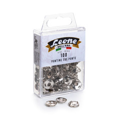 Scatola 100 Puntine 3 Punte Temperate e Nichelate