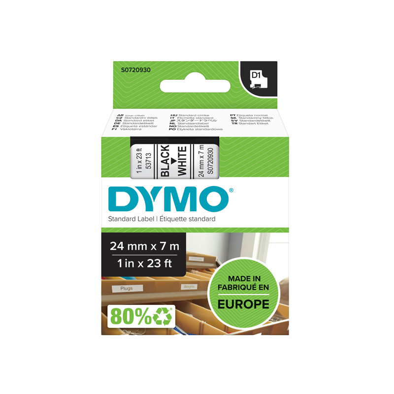 Nastro Tipo D1 - 24mm x 7mt -  Poliestere