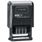 Timbro S260/L1 autoinchiostrante Bicolore - Datario + Dicitura Personalizzata - 4 mm -
