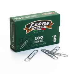Confezione 10 Scatole da 100 Fermagli Zincati Antiruggine.