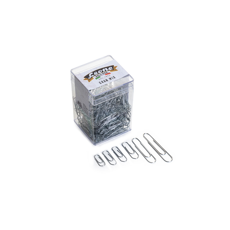 Gran Mix Fermagli Zincati 125gr - Misure Assortite