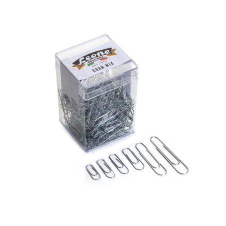 Gran Mix Fermagli Zincati 125gr - Misure Assortite